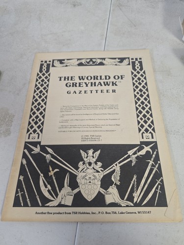 The world greyhawk - the,