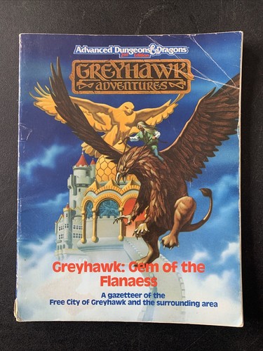 Vtg 2nd edition greyhawk - ad&d,