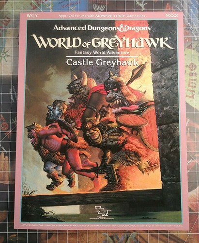 Wg7 castle greyhawk world - greyhawk,